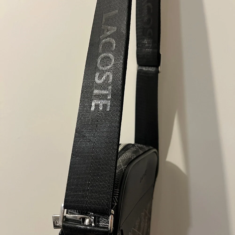 Lacoste Monogram Vertical Camera Bag Crossbody bag